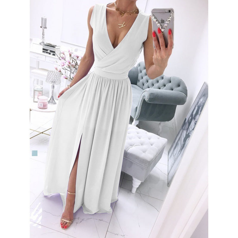 Robe Longue Été Fendue Chic