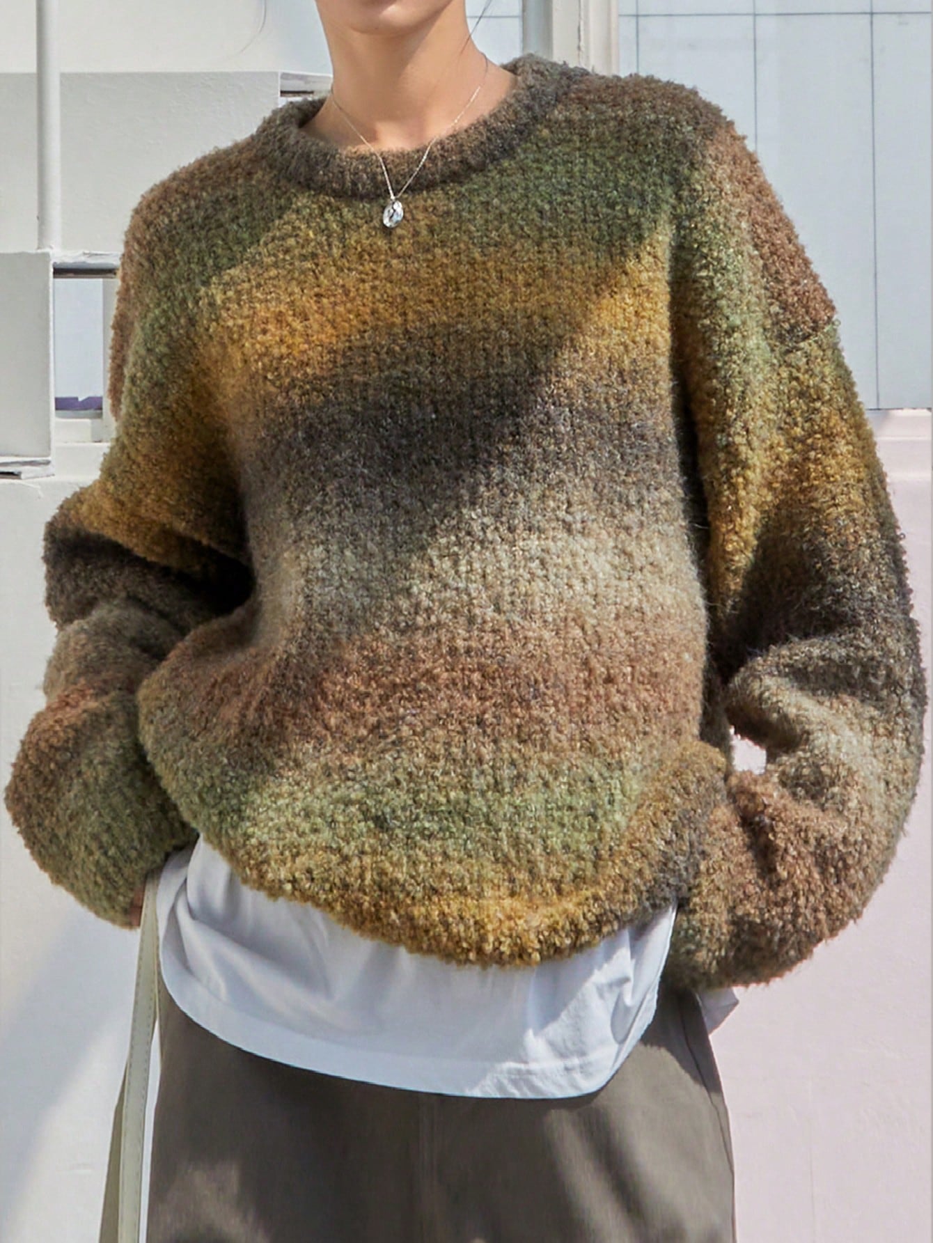 Outer Wear Soft Glutinous Retro Hong Kong Style Sweater