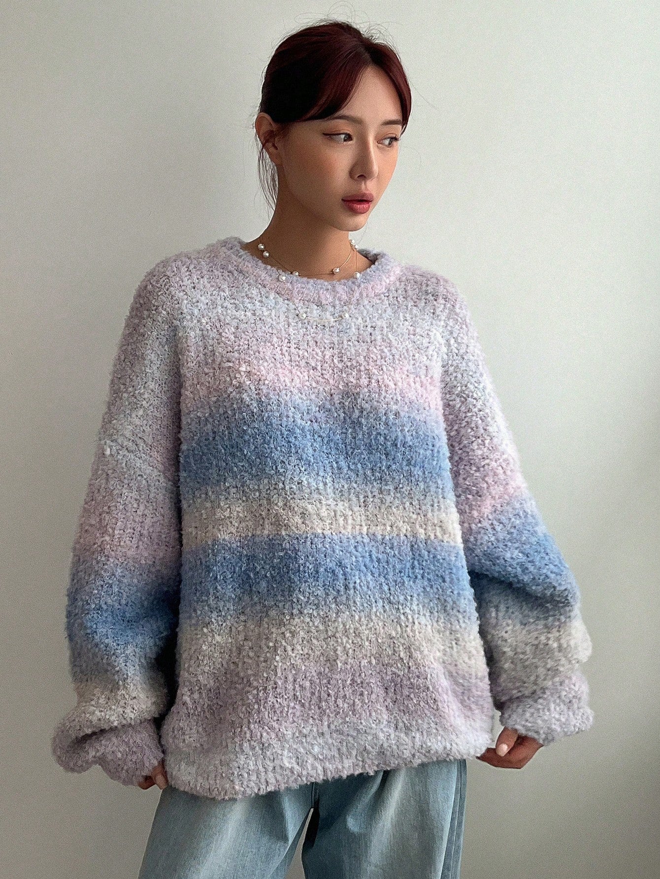 Outer Wear Soft Glutinous Retro Hong Kong Style Sweater