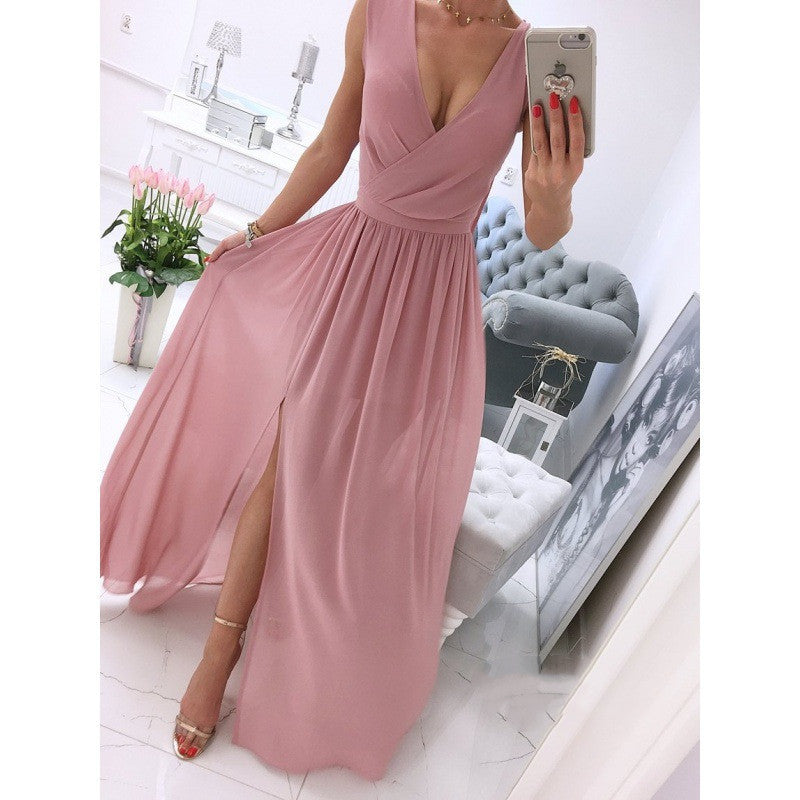 Robe Longue Été Fendue Chic
