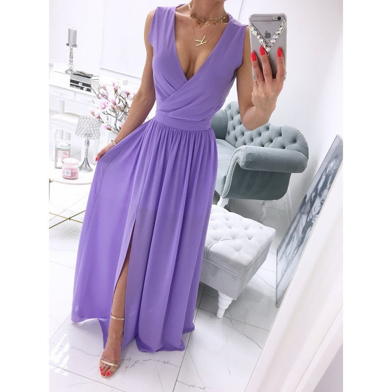 Robe Longue Été Fendue Chic