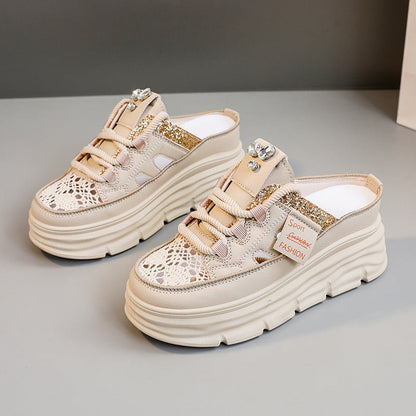Chaussures Décontractées Évidées, Légères et Respirantes