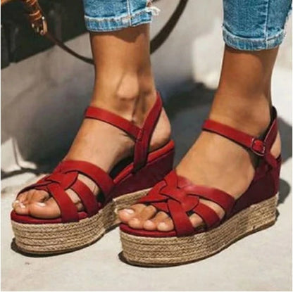 Sandales en chanvre pour femme