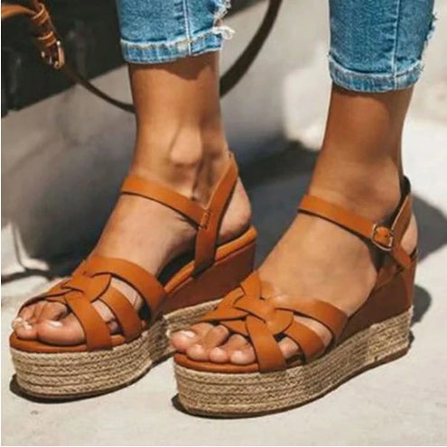 Sandales en chanvre pour femme