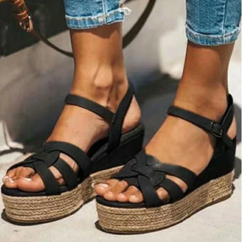 Sandales en chanvre pour femme