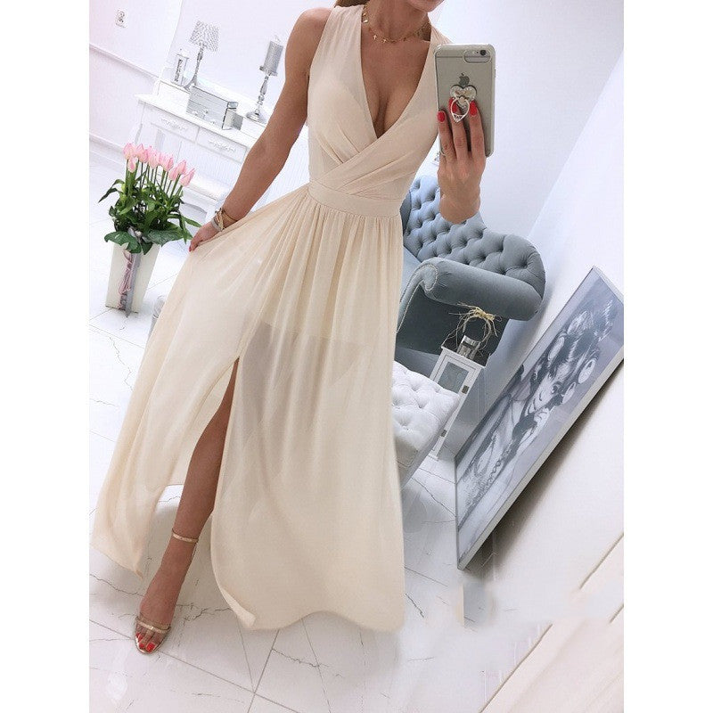 Robe Longue Été Fendue Chic