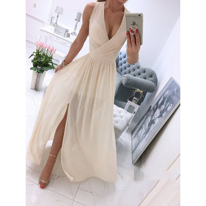 Robe Longue Été Fendue Chic