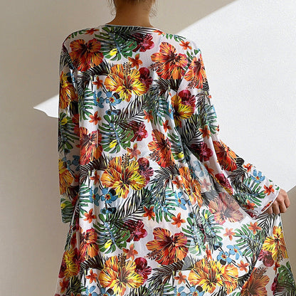 Maillot Deux Pièces Avec Blouse Longue
