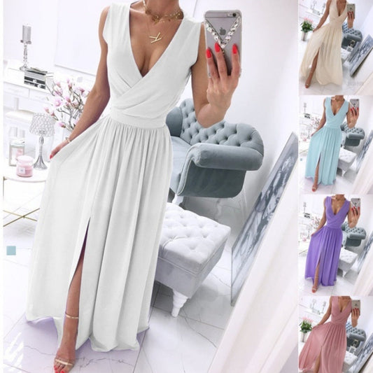 Robe Longue Été Fendue Chic