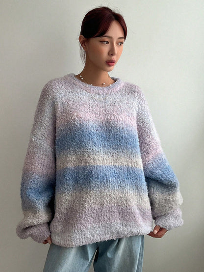 Outer Wear Soft Glutinous Retro Hong Kong Style Sweater