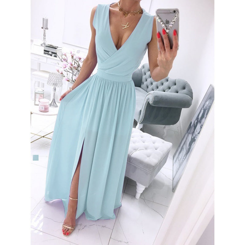 Robe Longue Été Fendue Chic
