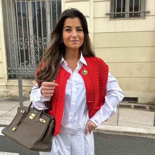 Gilet sans manches avec poches