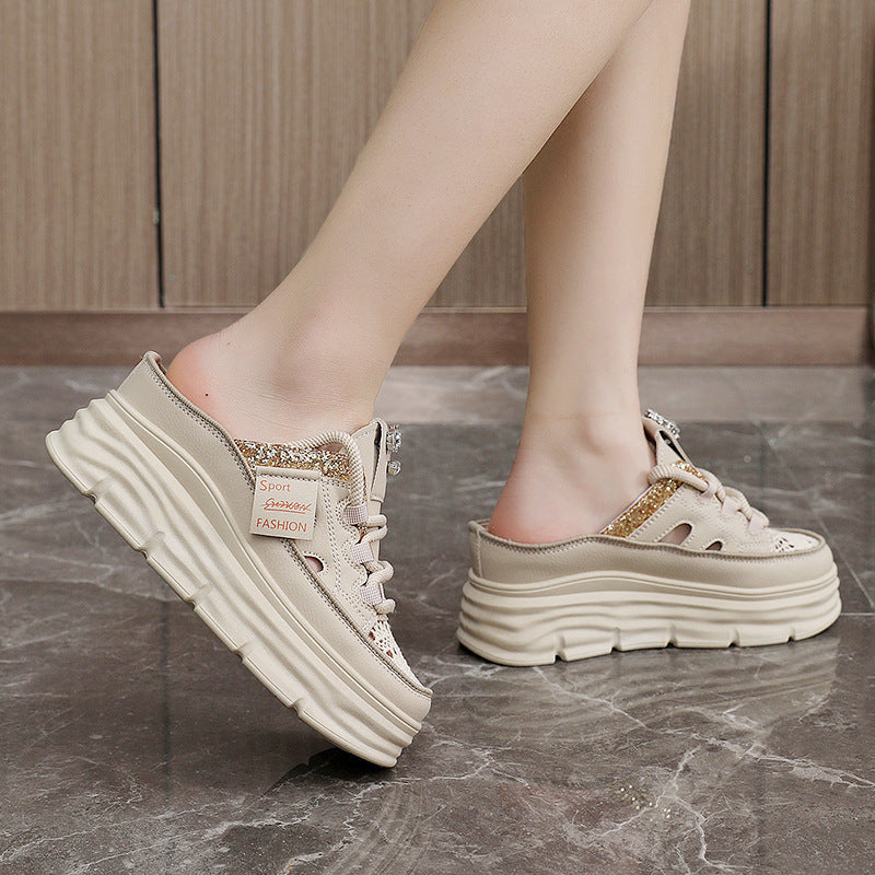 Chaussures Décontractées Évidées, Légères et Respirantes